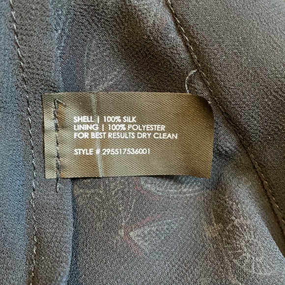 4 Club Monaco 100% silk patterned boho skirt - Picture 7 of 7